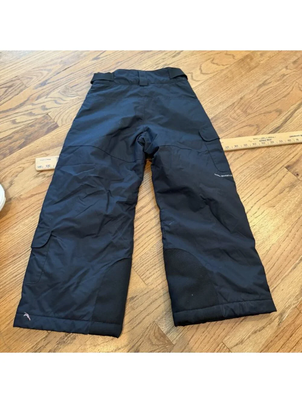 Columbia Youth Boys Black Snow Ski Pants 4/5
